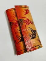 Handcrafted Leather Wallet – Deer motif design - Image 6