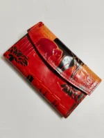 Leather Wallet – Elephant Embossed Artistic Design length 6 inche - Image 3