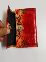 Leather Wallet – Deer motif design - Image 4
