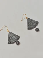 Terracotta earrings