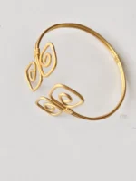 Brass Metal Hand Bracelet Design - Image 3