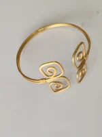 Brass Metal Hand Bracelet Design
