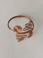 Pure Copper Adjustable Bracelet for Women and Girls - Image 2