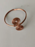 Pure Copper Adjustable Bracelet for Men & Women. - Image 4