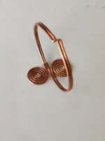 Pure Copper Adjustable Bracelet for Men & Women. - Image 3