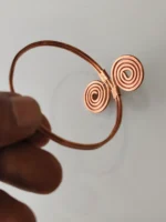 Pure Copper Adjustable Bracelet for Men & Women. - Image 2