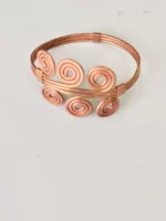 Pure Copper Adjustable Bracelet for Women and Girls - Image 2