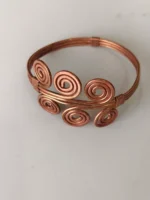 Pure Copper Adjustable Bracelet for Women and Girls