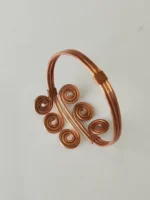 Pure Copper Adjustable Bracelet for Women and Girls - Image 3
