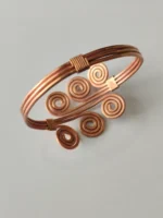 Pure Copper Adjustable Bracelet for Women and Girls - Image 4