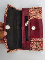Handicraft Leather Wallet for Women and Girls - Image 3