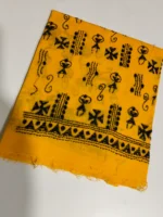 Blouse piece Cotton kantha Stitch For Women - Image 2