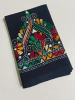 Handwork Cotton Kantha Stitch Blouse Material - Image 3
