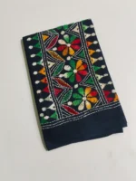 Handwork Cotton Kantha Stitch Blouse Material for Women - Image 3