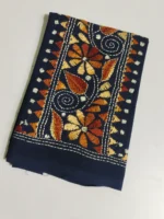 Cotton Kantha Stitch Blouse Material for Women - Image 2