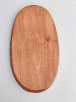 Handcraft Wooden Serving Tray with Minimalist Fish Line Art Design - Image 5