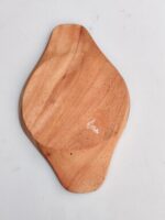 Handcrafted Wooden Owl Shape Serving Tray with Folk Art Design - Image 5