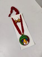 Terracotta Ganesha Jewellery Set – Colorful Pendant with Matching Earrings - Image 5