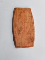 Handcrafted Wooden Serving Tray with Colorful Folk Bird Art Design - Image 4