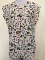 Baby Cotton Sleevless Front Open jabla