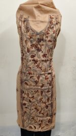 Handcrafted Cotton Kantha Kurti Material — Hand Embroidery - Image 5