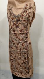 Handcrafted Cotton Kantha Kurti Material — Hand Embroidery - Image 2