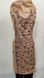 Handcrafted Cotton Kantha Kurti Material — Hand Embroidery - Image 3