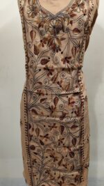 Handcrafted Cotton Kantha Kurti Material — Hand Embroidery - Image 4