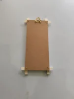 Handcrafted Wooden Wall Frame – Rabindranath Tagore Portrait & Poetic Inscription - Image 3