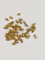 Gold‑Plated Spike‑Shaped Brass Beads - Image 3