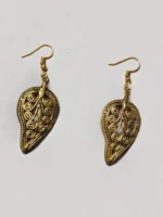 Handcrafted Dokra Brass Earrings for Women – Traditional Tribal Ethnic Jewelry - Image 2