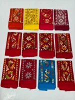Cotton Wholesale Blouse Material kantha work (12 Piece Design Set)