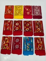 Cotton Wholesale Blouse Material kantha work (12 Piece Design Set) - Image 4