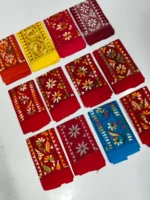 Cotton Wholesale Blouse Material kantha work (12 Piece Design Set) - Image 3