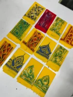 Cotton Kantha Work Blouse Pieces Wholesale price ( 12 Piece ) - Image 2