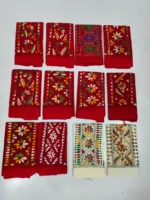 Cotton kantha work blouse pieces wholesale price (12 pieces) - Image 4