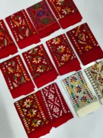 Cotton kantha work blouse pieces wholesale price (12 pieces) - Image 3