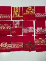 Wholesale Price Cotton kantha Work Blouse Pieces (12 Piece Design Set)