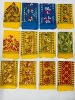 Wholesale Blouse Pieces kantha work (12 Piece Design Set) - Image 4