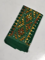 Handicraft Kantha Stitch Cotton Blouse Piece Material - Image 2