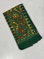 Handicraft Kantha Stitch Cotton Blouse Piece Material - Image 3