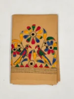 Cotton Kantha Stitch Blouse Material – Flower and bird design