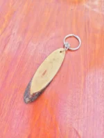 Wooden Handmade Key Ring Surname Name - Image 2