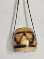Shantiniketan Baul Ektara - Made of Wood and Goatskin Leather - Image 6