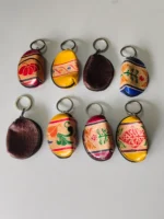 Leather key ring and storage box (8piece) - Image 4