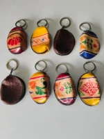 Leather key ring and storage box (8piece)