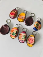 Leather key ring and storage box (8piece) - Image 2