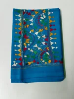 Cotton Kantha Stitch Blouse Material - Hand Embroidered - Image 4