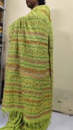 Bengal Kantha Stitch Khadi Pure Cotton Saree - For Women and girls - Image 5