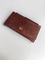Premium Quality Genuine Leather Wallet – Brown Textured Finish - Image 3